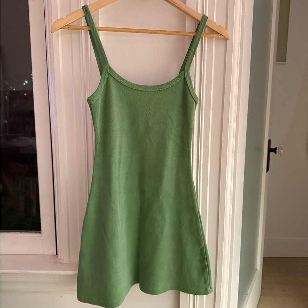 LA Apparel Green Dress
